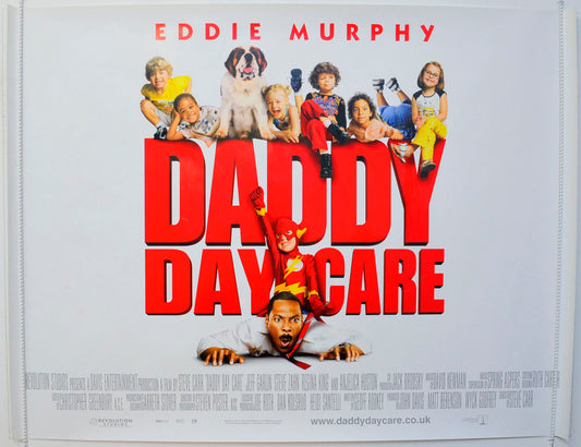 Daddy Day Care Original British Quad Poster - Film Poster - Movie Poster 