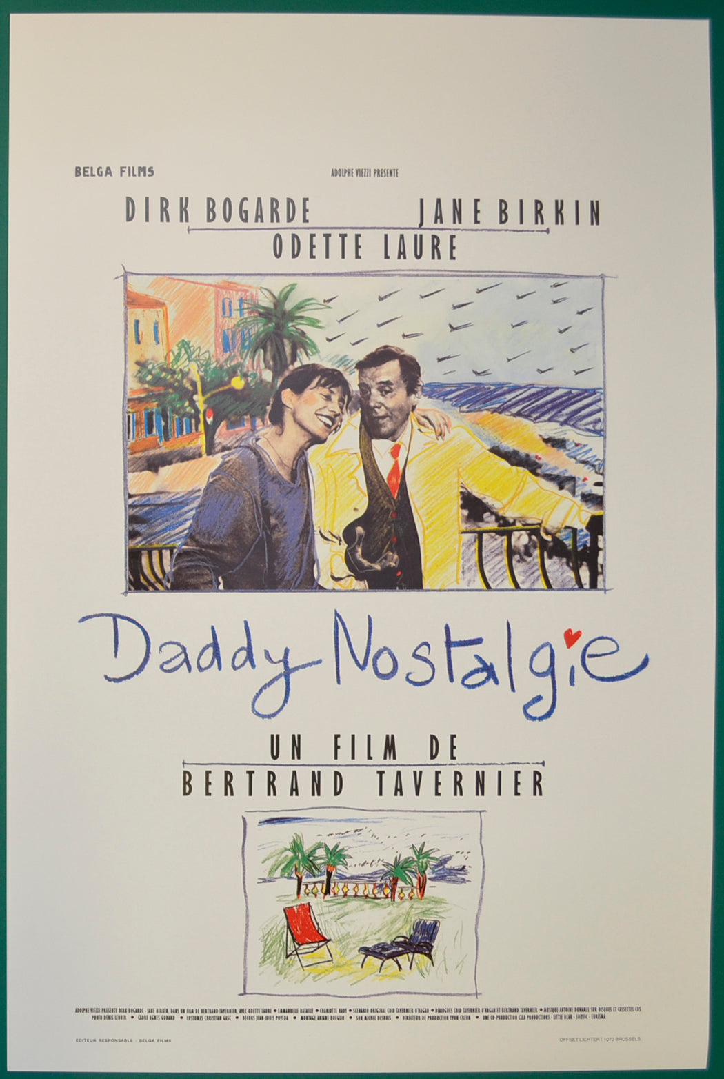 Daddy Nostalgie  (a.k.a. These Foolish Things)   Original Belgian Poster - Film Poster - Movie Poster  