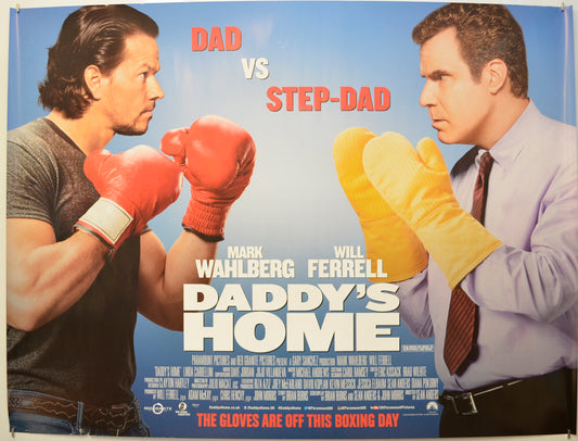 Daddy's Home Original Quad Poster - Film Poster - Movie Poster