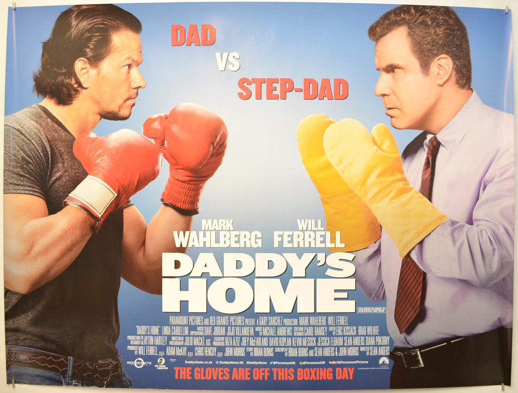 Daddy's Home Original Quad Poster - Film Poster - Movie Poster