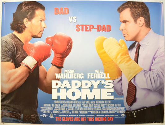 Daddy's Home Original Quad Poster - Film Poster - Movie Poster