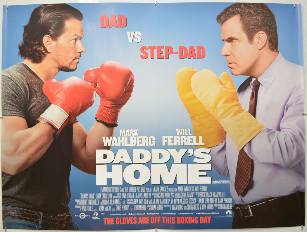 Daddy's Home Original Quad Poster - Film Poster - Movie Poster