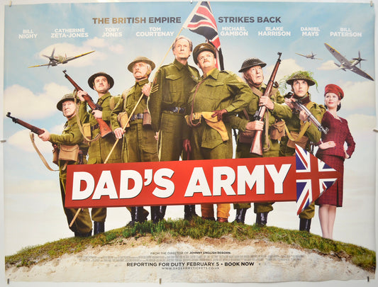 Dad's Army  Original Quad Poster - Film Poster - Movie Poster