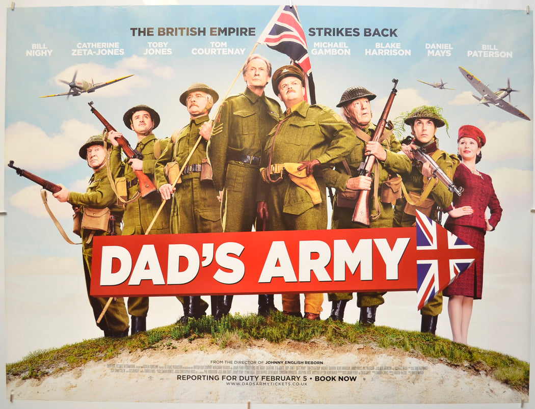 Dad's Army Original Quad Poster - Film Poster - Movie Poster