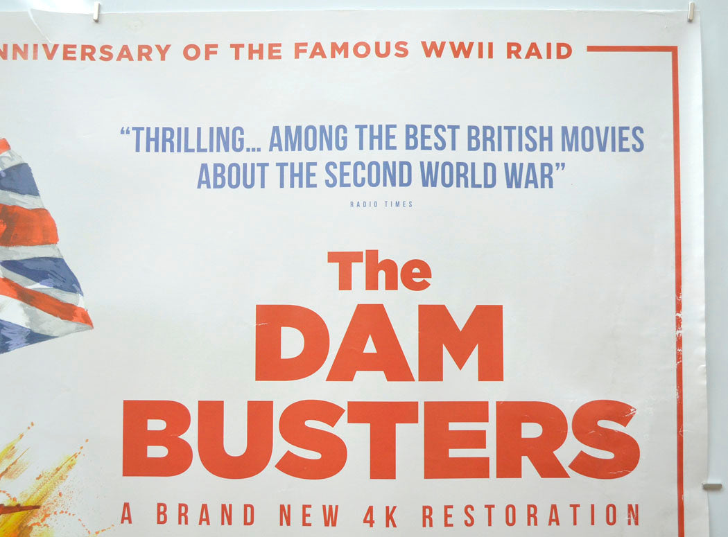 THE DAM BUSTERS (Top Right) Cinema Quad Movie Poster 