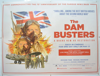 The Dam Busters Original Quad Poster - Film Poster - Movie Poster