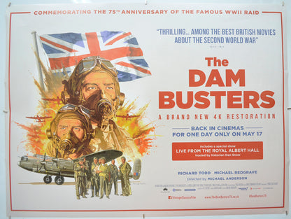 The Dam Busters Original Quad Poster - Film Poster - Movie Poster