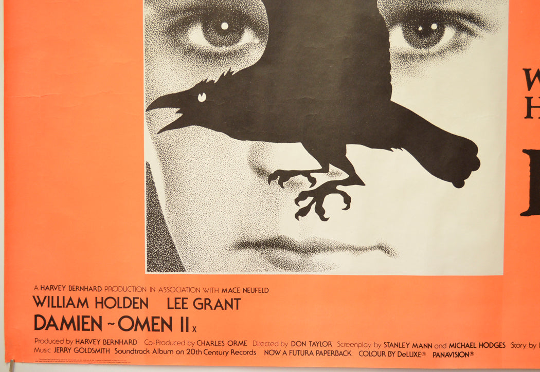 DAMIEN : OMEN II (Bottom Left) Cinema Quad Movie Poster 