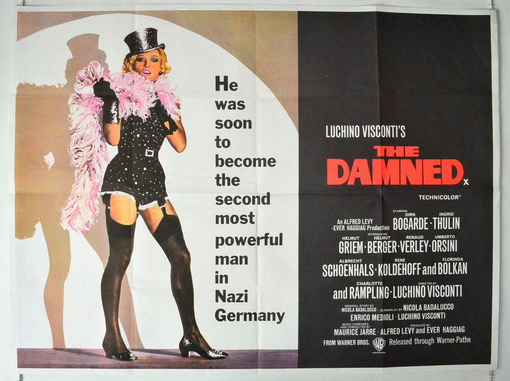 The Damned Original British Quad Poster - Movie Poster