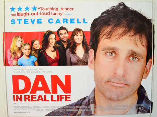 Dan In Real Life  Original British Quad Poster - Film Poster - Movie Poster