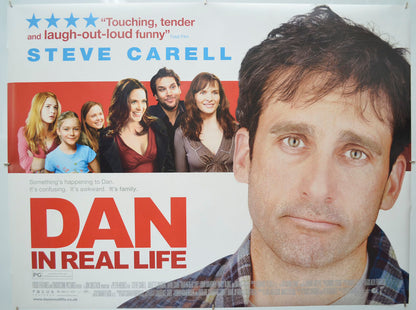 Dan In Real Life Original Quad Poster - Film Poster - Movie Poster