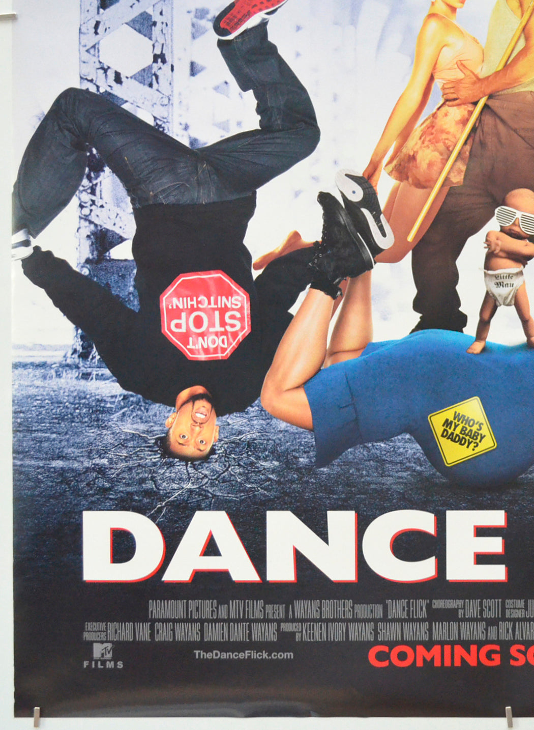 DANCE FLICK (Bottom Left) Cinema One Sheet Movie Poster 