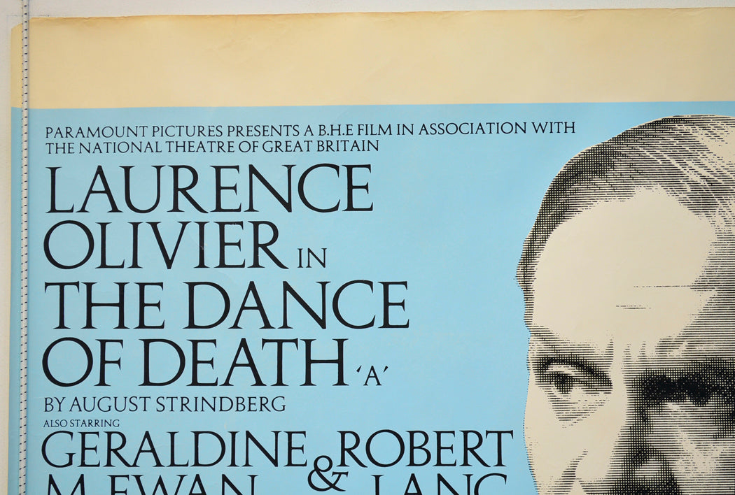 THE DANCE OF DEATH (Top Left) Cinema Quad Movie Poster 