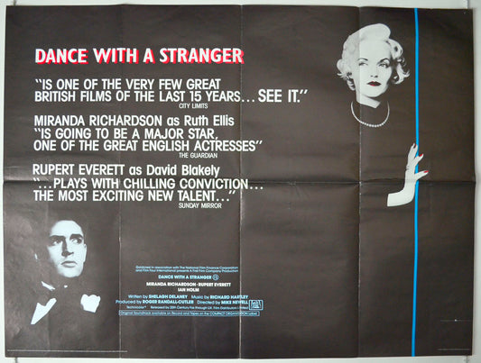 Dance With A Stranger Original British Quad Poster - Movie Poster