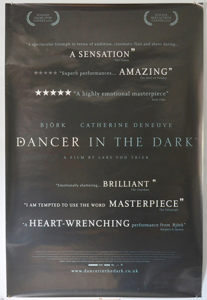 Dancer In The Dark  Original British 4 Sheet Poster  - Film Poster - Movie Poster