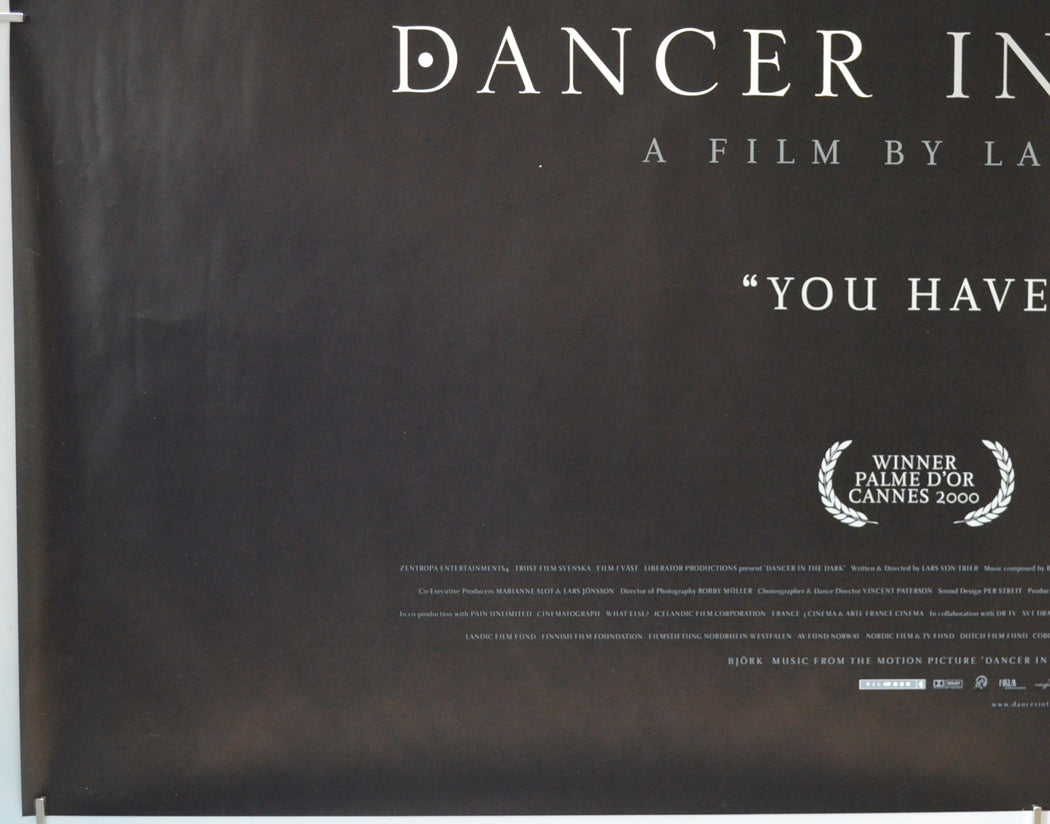 DANCER IN THE DARK (Bottom Left) Cinema Quad Movie Poster 