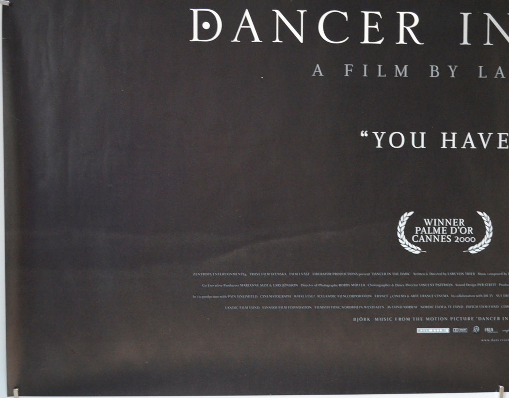 DANCER IN THE DARK (Bottom Left) Cinema Quad Movie Poster 