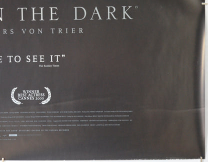 DANCER IN THE DARK (Bottom Right) Cinema Quad Movie Poster 