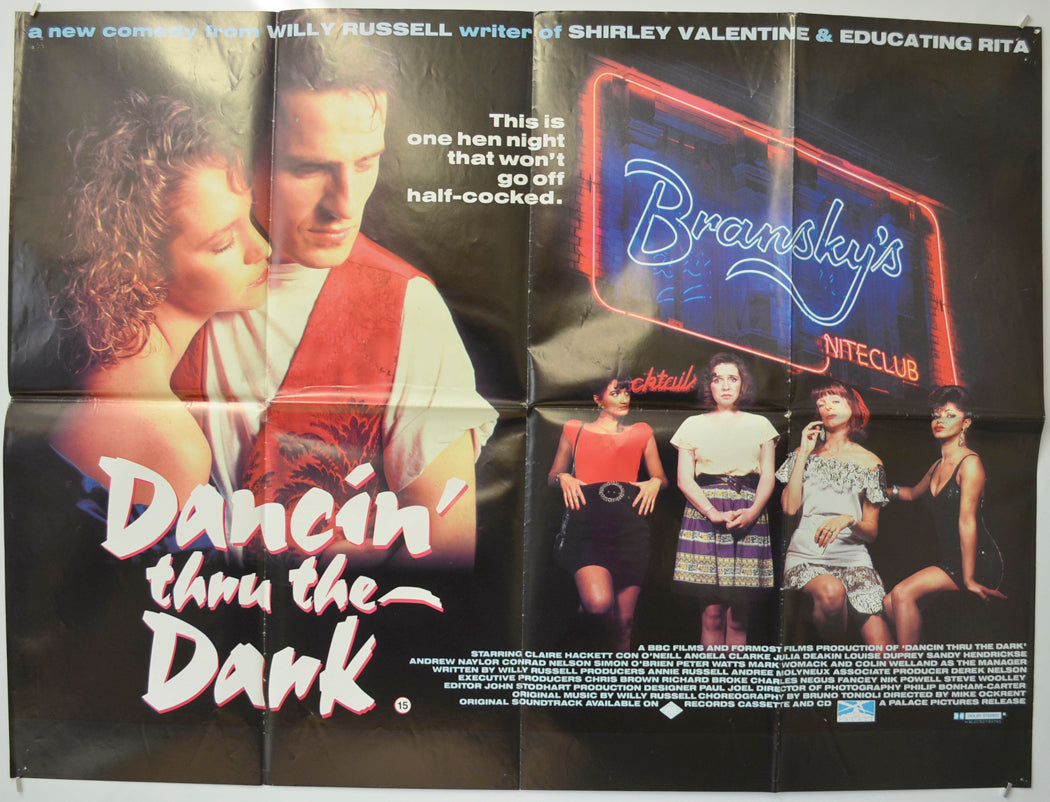 Dancin' Thru The Dark  Original Quad Poster - Film Poster - Movie Poster