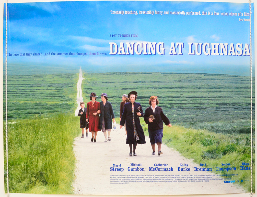 Dancing At Lughnasa  Original British Quad Poster - Film Poster - Movie Poster 