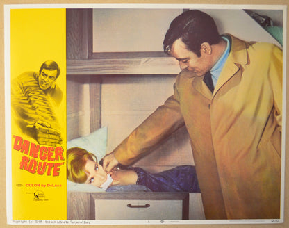 DANGER ROUTE (Card 5) Cinema Lobby Card Set 