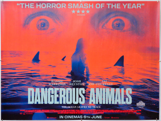 Dangerous Animals - Original Quad Poster - Film Poster - Movie Poster