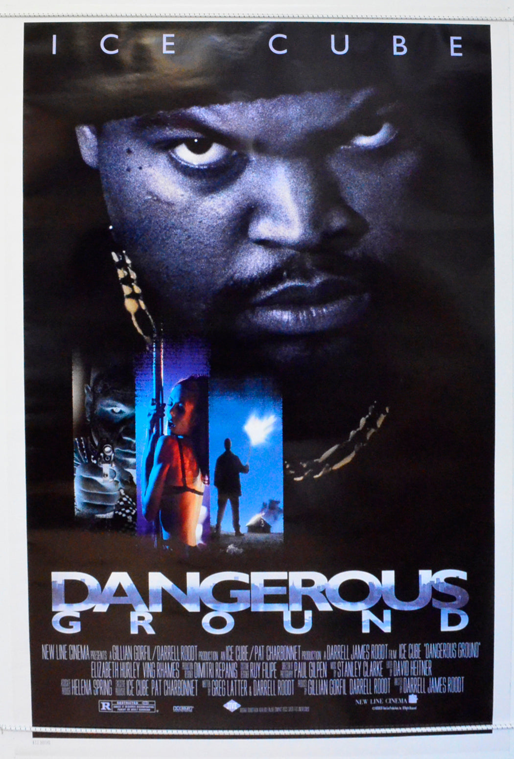 Dangerous Ground  Original One Sheet Poster - Film Poster - Movie Poster 