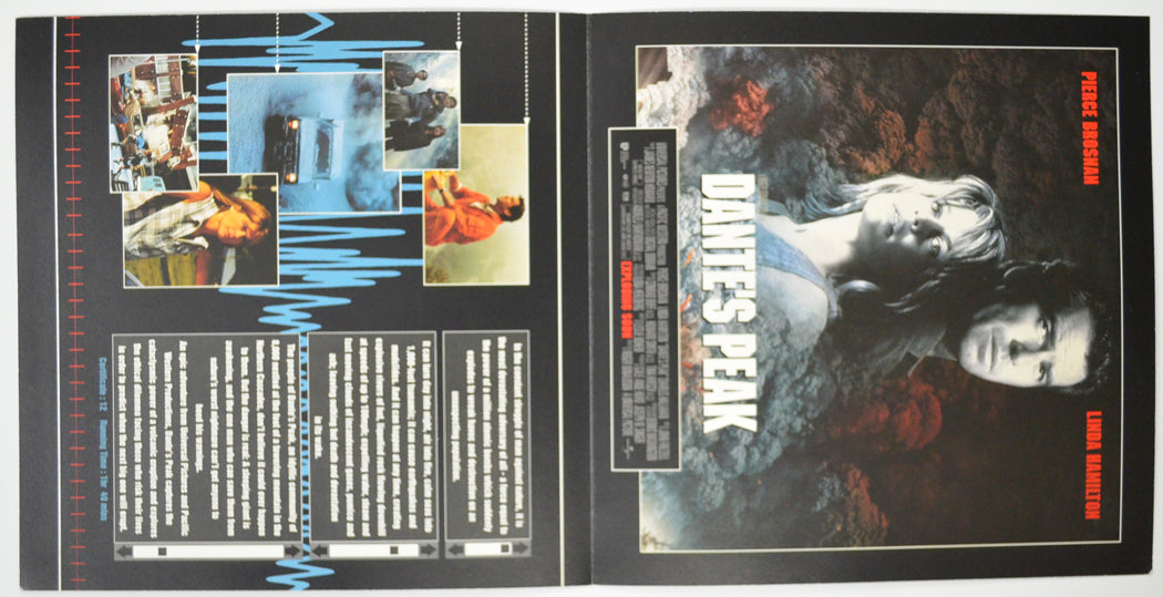 DANTE’S PEAK Cinema Exhibitors Press Synopsis Credits Booklet - INSIDE 