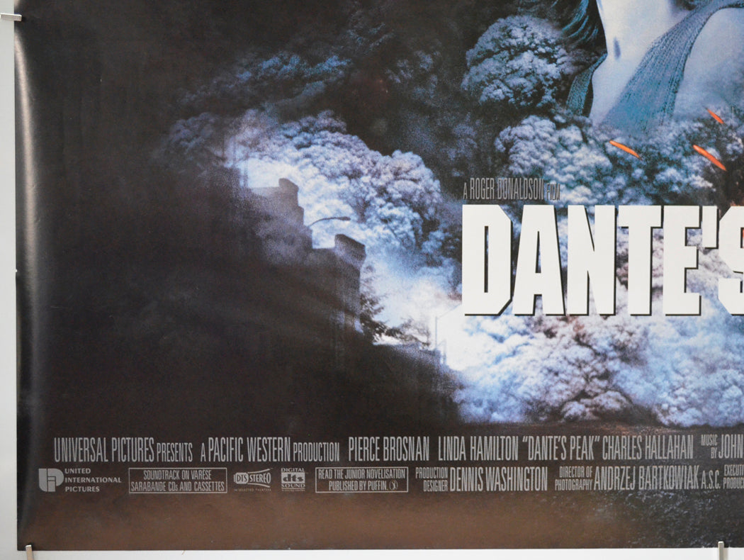 DANTE’S PEAK (Bottom Left) Cinema Quad Movie Poster 