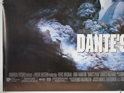 DANTE’S PEAK (Bottom Left) Cinema Quad Movie Poster 