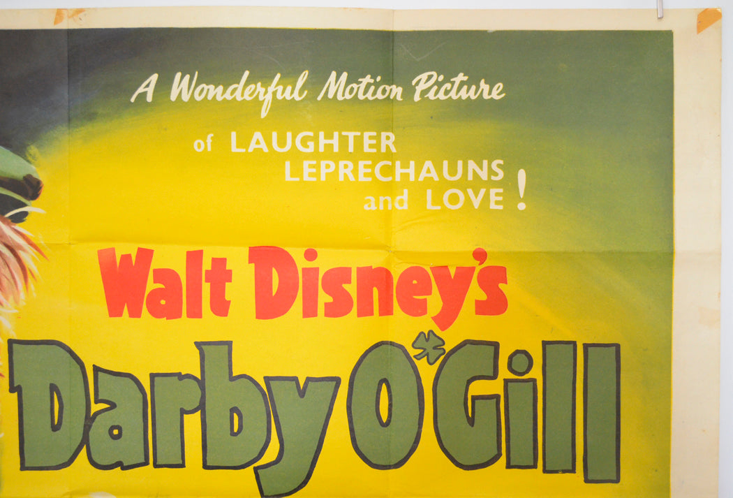 DARBY O’GILL AND THE LITTLE PEOPLE (Top Right) Cinema Quad Movie Poster 