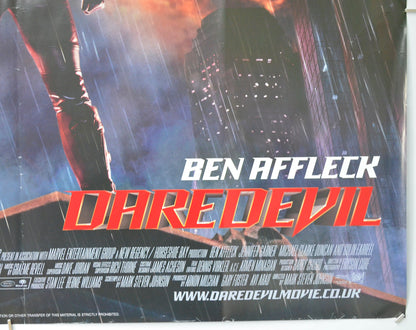 DAREDEVIL (Bottom Right) Cinema Quad Movie Poster 