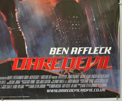 DAREDEVIL (Bottom Right) Cinema Quad Movie Poster 