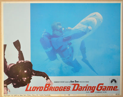 DARING GAME (Card 4) Cinema Lobby Card Set 