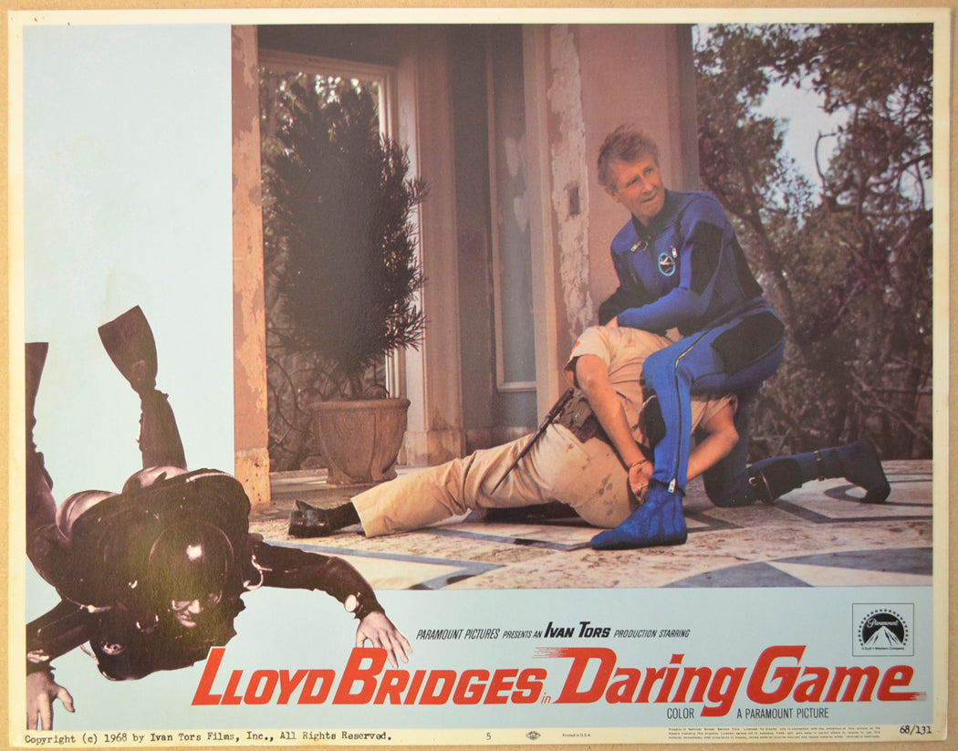 DARING GAME (Card 5) Cinema Lobby Card Set 