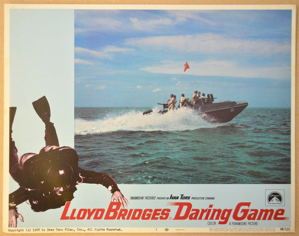 DARING GAME (Card 7) Cinema Lobby Card Set 