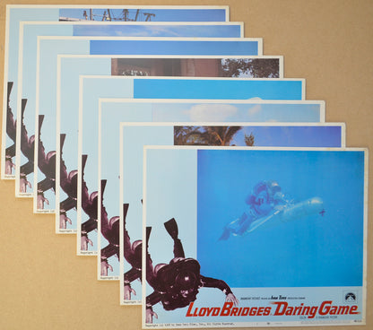 Daring Game Set Of 8 Original Cinema Lobby Cards 