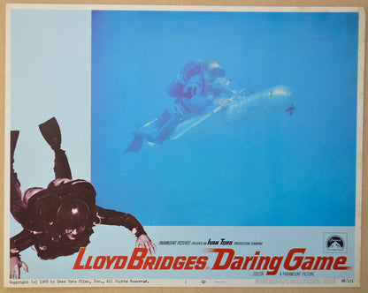 DARING GAME (Card 1) Cinema Lobby Card Set 