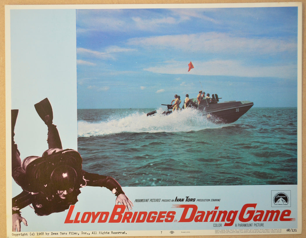 DARING GAME (Card 7) Cinema Lobby Card Set 