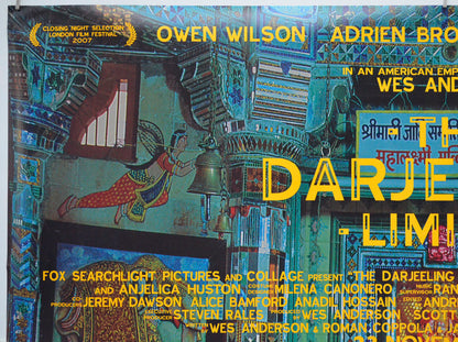 THE DARJEELING LIMITED (Top Left) Cinema Quad Movie Poster 