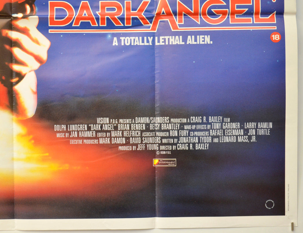 DARK ANGEL (Bottom Right) Cinema Quad Movie Poster 