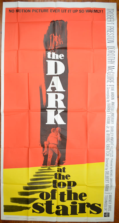 The Dark At The Top Of The Stairs   Original US 3-Sheet Poster - Film Poster - Movie Poster 