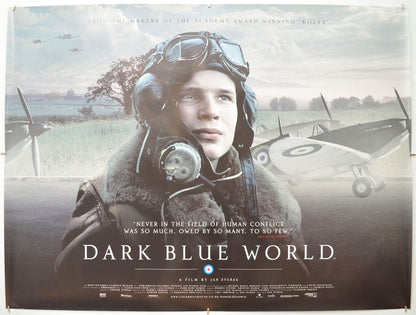 Dark Blue World (a.k.a. Tmavomodrý svet)  Original Quad Poster - Film Poster - Movie Poster  