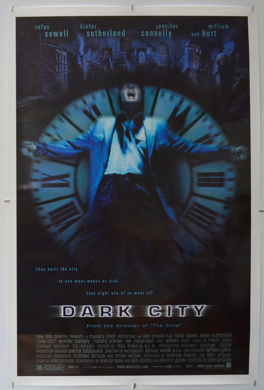 Dark City Original One Sheet Poster - Film Poster - Movie Poster