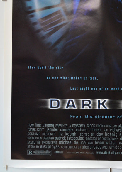 DARK CITY (Bottom Left) Cinema One Sheet Movie Poster 