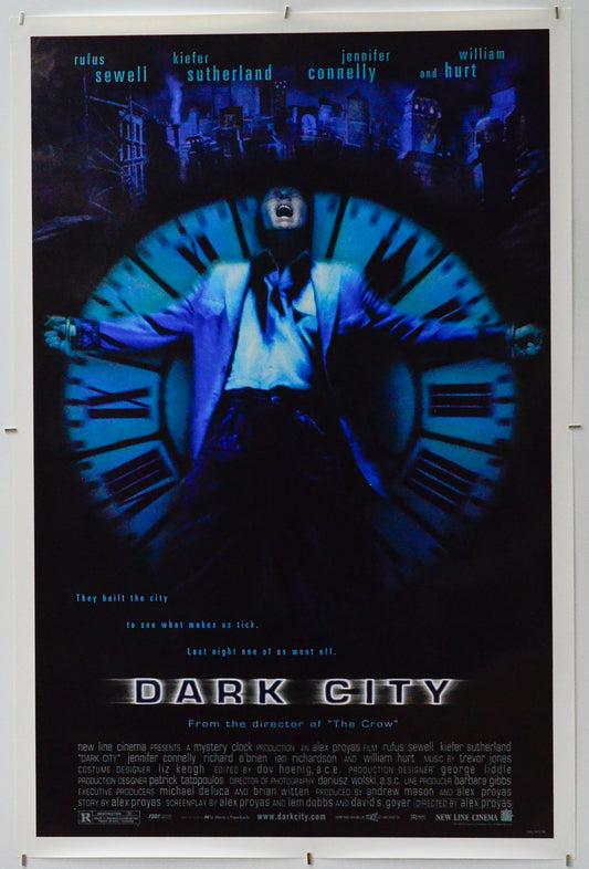 Dark City - Original One Sheet Poster - Film Poster - Movie Poster 