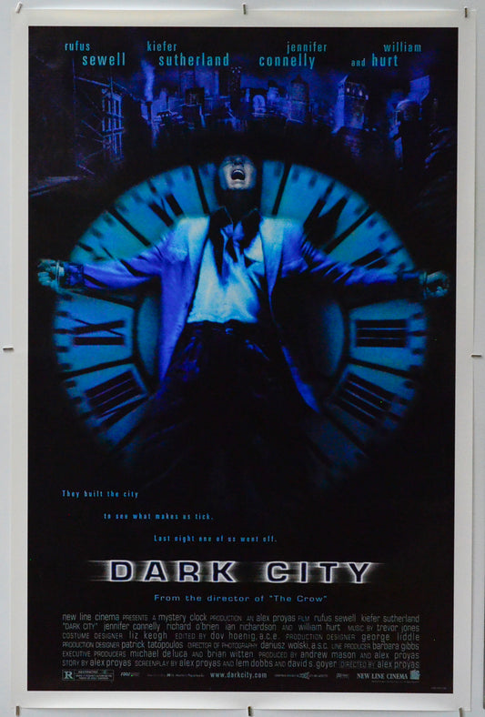 Dark City - Original One Sheet Poster - Film Poster - Movie Poster 