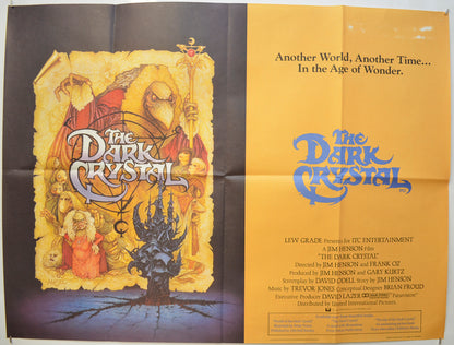 The Dark Crystal Original Quad Poster - Film Poster - Movie Poster