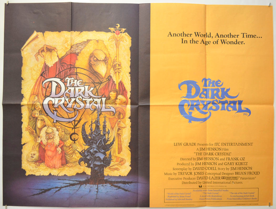 The Dark Crystal Original Quad Poster - Film Poster - Movie Poster