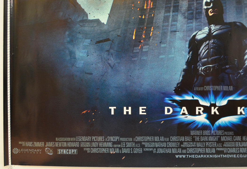 THE DARK KNIGHT (Bottom Left) Cinema Quad Movie Poster 